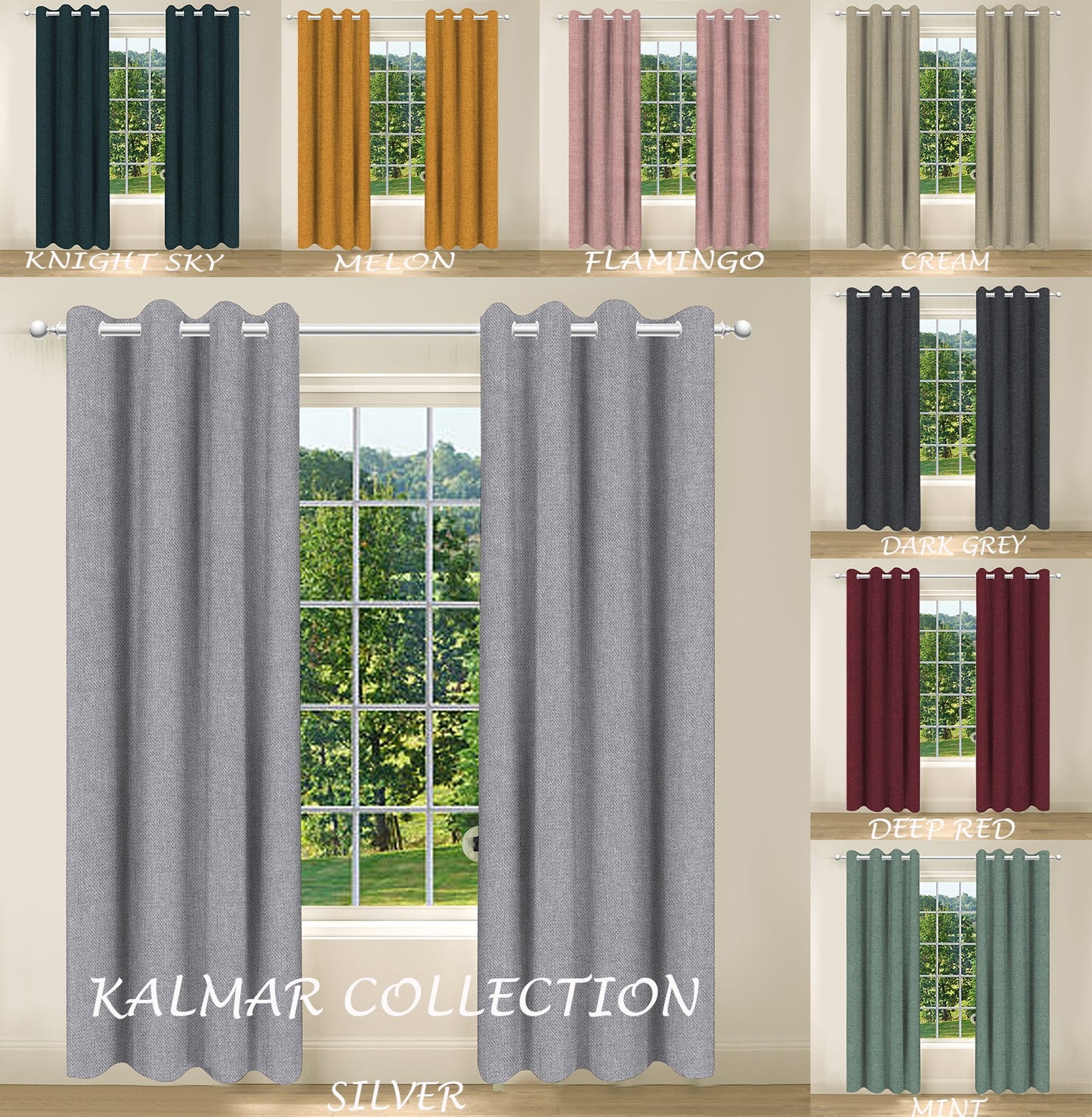 Kalmar House Curtains - Eyelets image 1