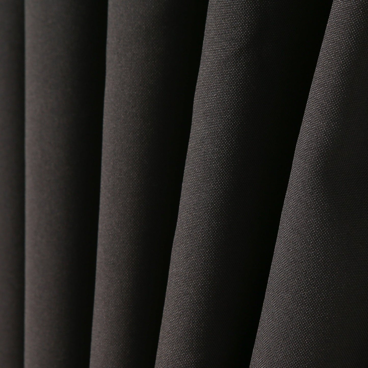 Plain Narrowboat Curtains - DARK GREY