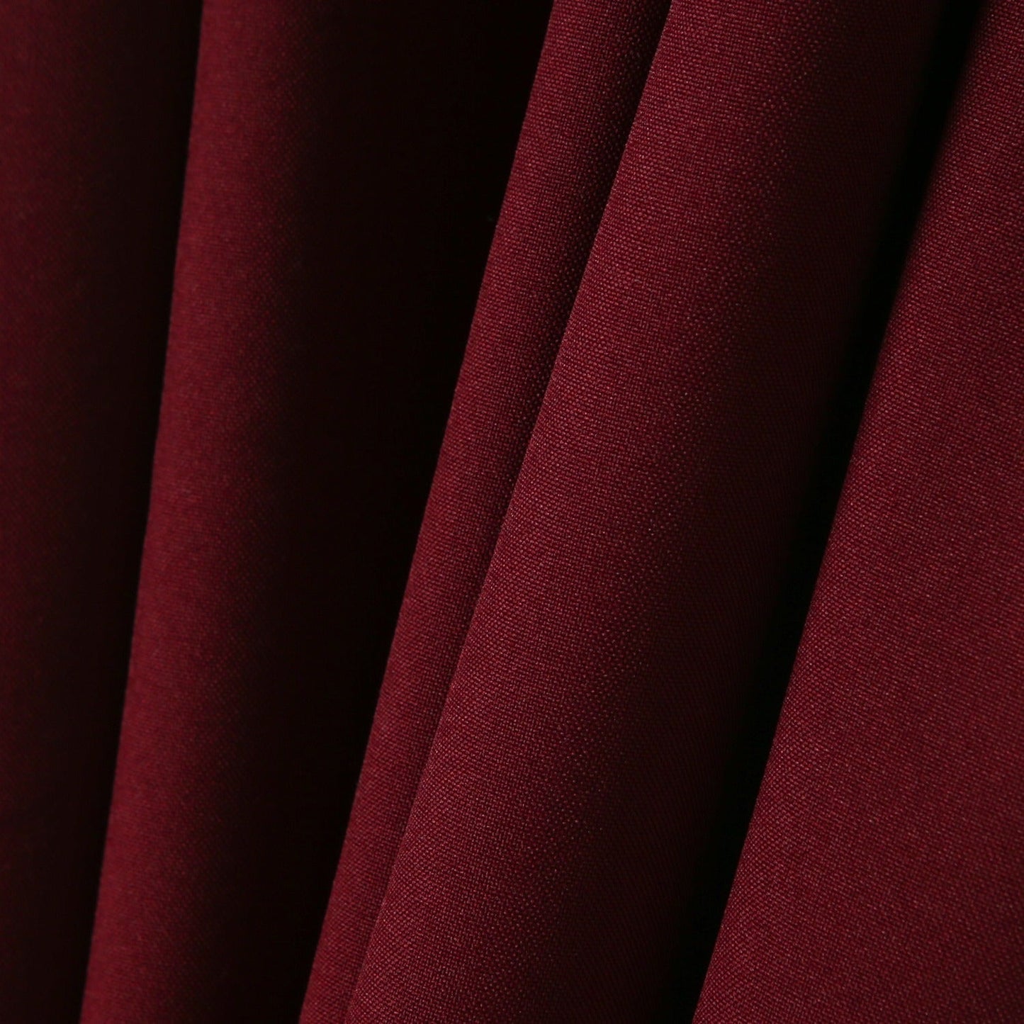 Plain Narrowboat Curtains - BURGUNDY