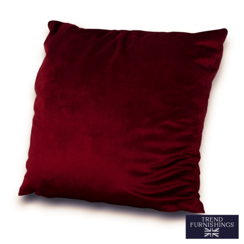 Velvet Belissimo Cushion- Red image 0