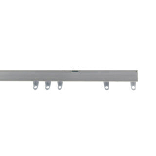 Curtain Track Fineline Aluminium Silver 500cm