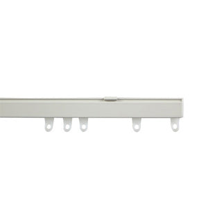 Curtain Track Fineline Aluminium WHITE 400cm