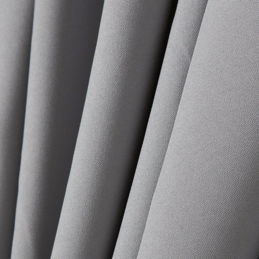 Plain Caravan Curtains - Grey