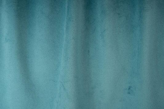 Mayfair Velvet Narrowboat Curtains - Turquoise image