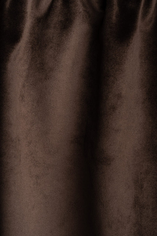 Mayfair Velvet Narrowboat Curtains - Bourneville image 0